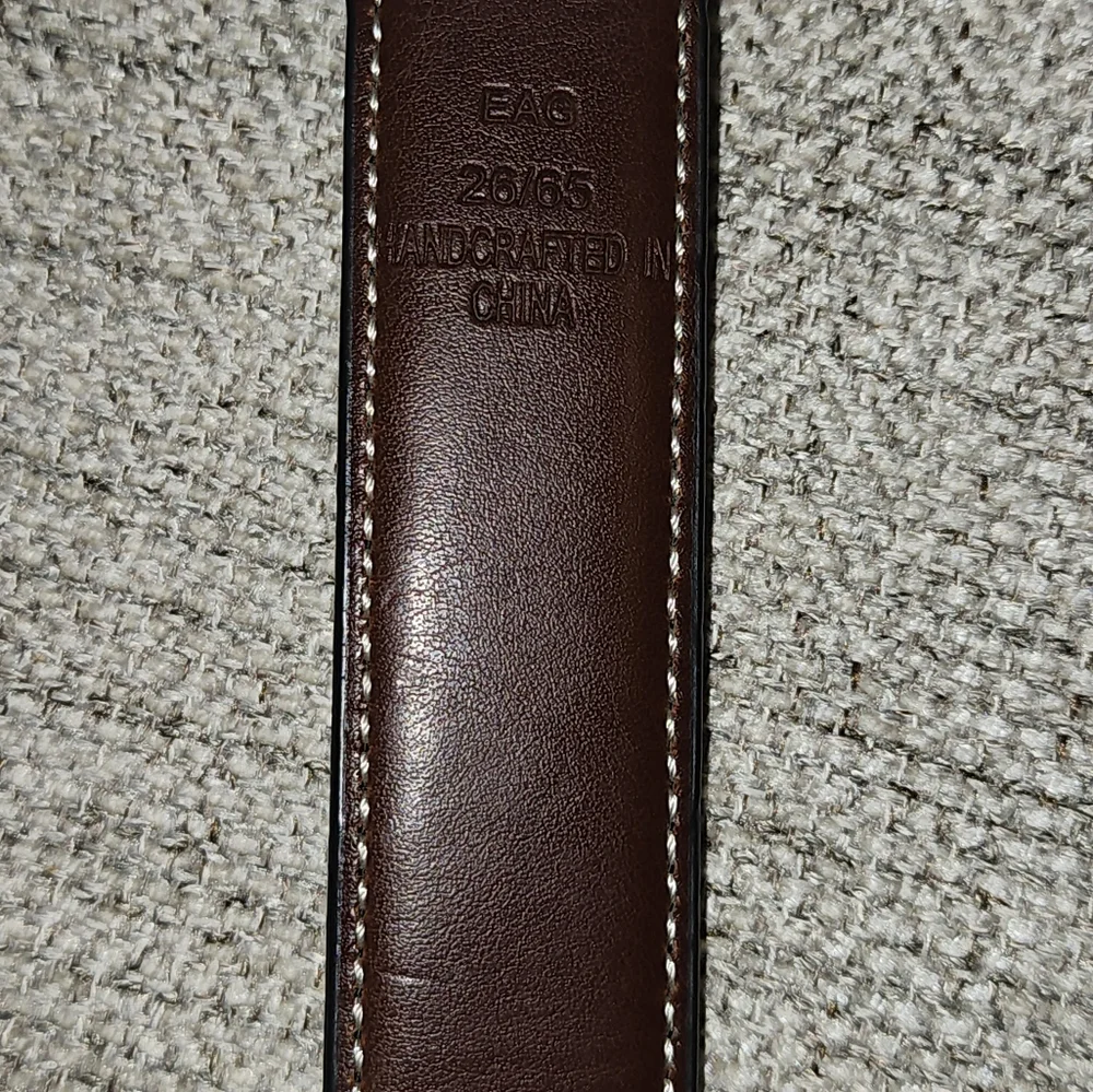 Nautica EAG Handcrafted Reversible Belt Size 26/65Kids BROWN/BLACK